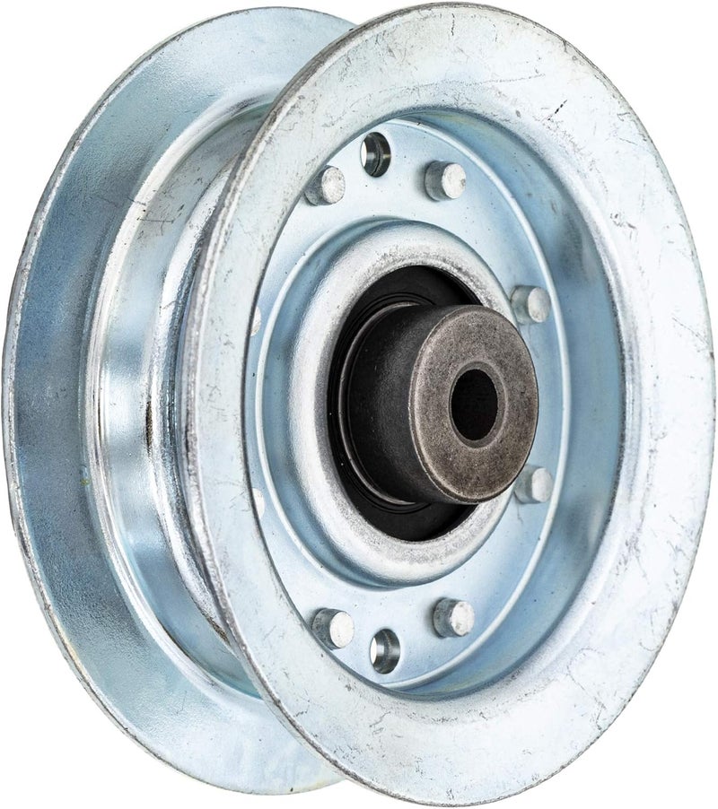 8TEN Store Flat Idler Pulley for John Deere X300 X304 X310 X320 X350 LTR155 LTR166 Sabre AM146880 2 Pack - Image 4